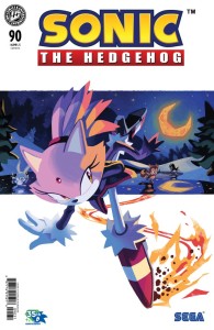SONIC THE HEDGEHOG #90 VARIANT RI 15 COPY (FOURDRAINE)