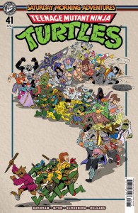 TEENAGE MUTANT NINJA TURTLES: SATURDAY MORNING ADVENTURES #41 VARIANT C (MITCHRONEY)