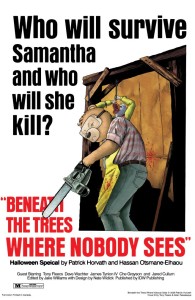 BENEATH THE TREES WHERE NOBODY SEES HALLOWEEN SPECIAL VARIANT B (FLEECS MOVIE HOMAGE COVER)