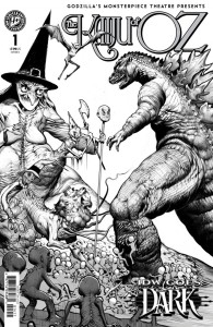 GODZILLAS MONSTERPIECE THEATRE PRESENTS: THE KAIJU OF OZ VARIANT D (AYALA IDW GOES DARK VARIANT)