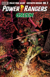 POWER RANGERS GREEN #2 A MAIN (DRESSED, HARRIS)