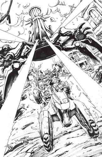POWER RANGERS GREEN #2 K UNLIMITED VARIANT (FULL ART, VARGAS)