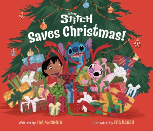 DISNEY STITCH SAVES CHRISTMAS! HC (9780736448062)