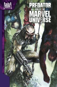 PREDATOR KILLS THE MARVEL UNIVERSE OMNIBUS GABRIELE DELLOTTO COVER [DM ONLY] HC