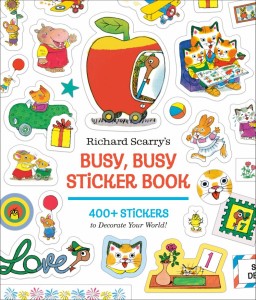 RICHARD SCARRYS BUSY, BUSY STICKER BOOK TP