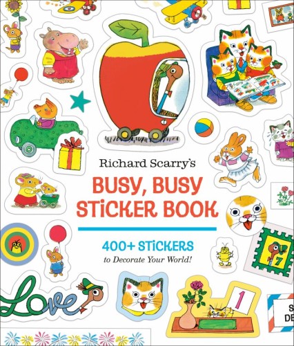 RICHARD SCARRYS BUSY, BUSY STICKER BOOK TP (9798217034246)