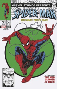 AMAZING SPIDER-MAN #34 ADAM STAFFORD SPIDER-MAN: BRAND NEW DAY MARVEL STUDIOS VAR