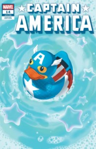 CAPTAIN AMERICA #14 BETSY COLA MARVEL DUCK VAR [ARM]