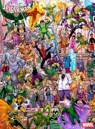 AMAZING SPIDER-MAN #36 (#1000) TODD NAUCK 4-PART CONNECTING LEGACY VAR