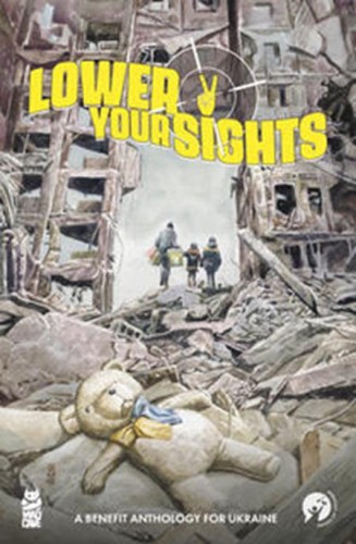 LOWER YOUR SIGHTS TP CVR B JG JONES A BENEFIT ANTHOLOGY FOR UKRAINE (9781952303449)