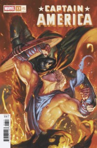 CAPTAIN AMERICA #13 25 COPY DAVIDE PARATORE VAR [ARM]