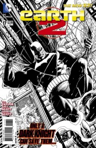 EARTH 2 #17 BLACK & WHITE VAR ED