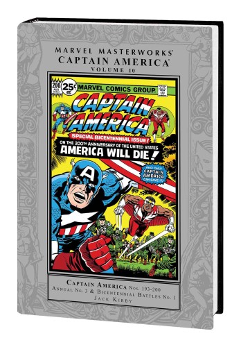 MARVEL MASTERWORKS CAPTAIN AMERICA HC VOL 10 (9781302909567)