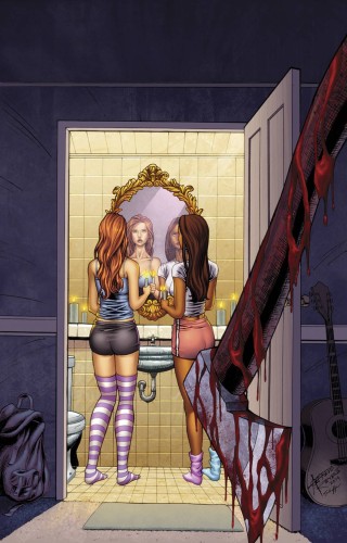 GFT TALES OF TERROR #7 B CVR REYES & SCHAFFER