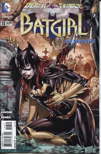 BATGIRL #13 2ND PTG (DOTF) (N52)