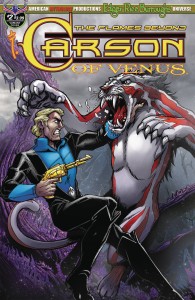 CARSON OF VENUS FLAMES BEYOND #2 PULP HOMAGE CVR