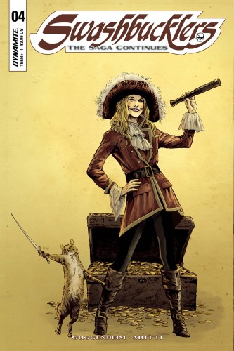 SWASHBUCKLERS SAGA CONTINUES #4 CVR A GUICE