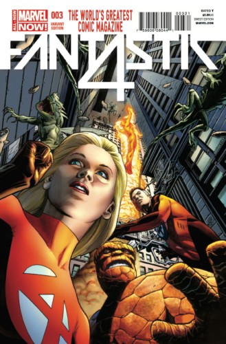FANTASTIC FOUR #3 JONES VAR ANMN