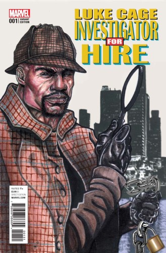 LUKE CAGE #1 DAVIS VAR