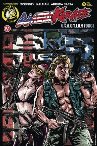 AMERIKARATE #5 CVR C PETRIE ACTION