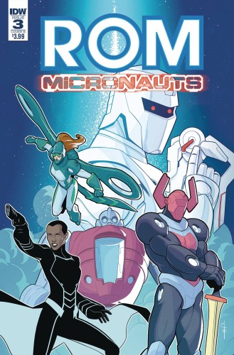 ROM & THE MICRONAUTS #3 (OF 5) CVR B EVENHUIS