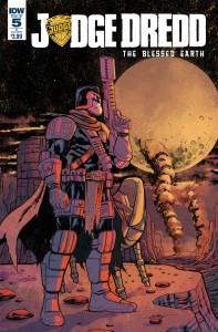 JUDGE DREDD BLESSED EARTH #5 CVR B OEZGEN