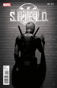 SHIELD #1 DEADPOOL PARTY SKETCH VAR