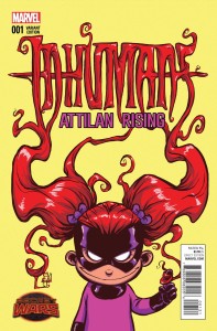 INHUMANS ATTILAN RISING #1 YOUNG VAR