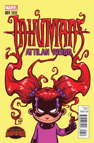 INHUMANS ATTILAN RISING #1 YOUNG VAR