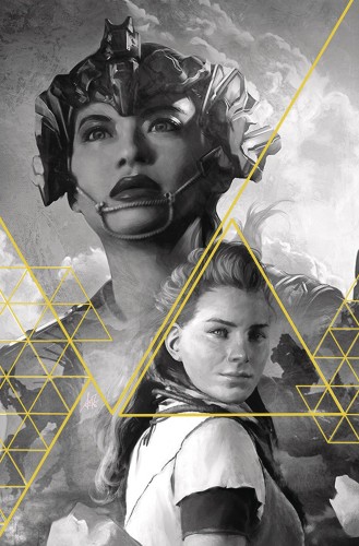 HORIZON ZERO DAWN #1 CVR J ARTGERM GOLD INK 100 COPY INC