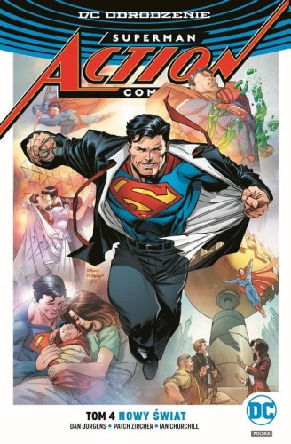 DC Odrodzenie - Superman Action Comics tom 4 Nowy świat (9788328134423)