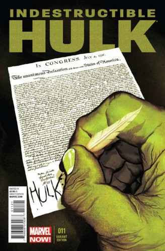 INDESTRUCTIBLE HULK #11 TIME TRAVEL VAR NOW