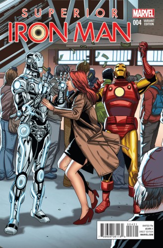 SUPERIOR IRON MAN #4 LARROCA WELCOME HOME VAR