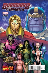 GUARDIANS OF INFINITY #1 LIM MARVEL 92 VAR