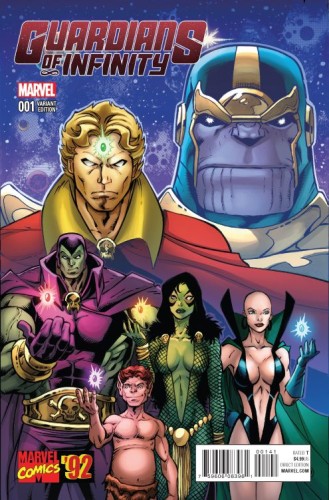 GUARDIANS OF INFINITY #1 LIM MARVEL 92 VAR