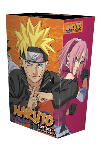 NARUTO GN BOX SET 3 VOLS 49-72 (9781421583341)