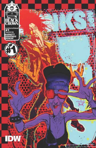 PUNKS NOT DEAD #1 CVR B SIENKIEWICZ