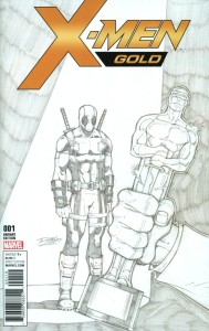 X-MEN GOLD #1 LIM PARTY SKETCH VAR