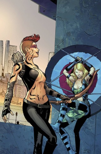 GFT ROBYN HOOD I LOVE NY #12 (OF 12) CVR D WATTS