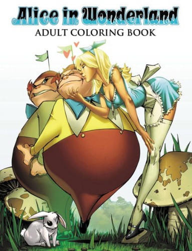 ALICE IN WONDERLAND ADULT COLORING BOOK (9781942275350)