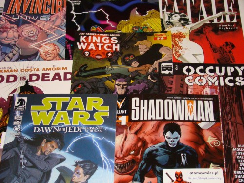 PACZKA 10 KOMIKSÓW AMERYKAŃSKICH POZOSTAŁE WYDAWNICTWA