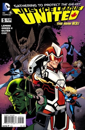 JUSTICE LEAGUE UNITED #5 VAR ED