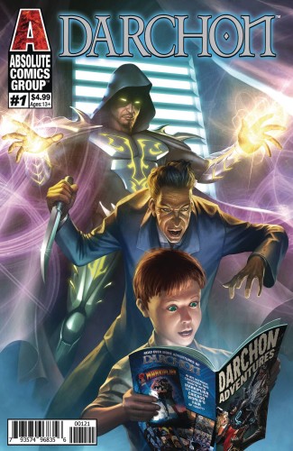 DARCHON #1 HOLOGRAPHIC SILVER FOIL CVR