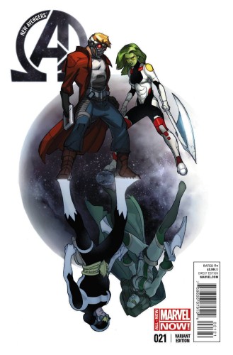 NEW AVENGERS #21 GOTG FERRY VAR