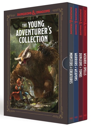 YOUNG ADVENTURERS COLL D&D 4 BOOK BOX SET (9781984859549)