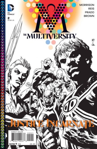 MULTIVERSITY #2 BLACK & WHITE VAR ED