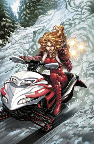 GFT RED AGENT HUMAN ORDER #6 CVR A SILVA