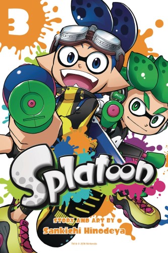 SPLATOON MANGA GN VOL 03 (9781421598574)
