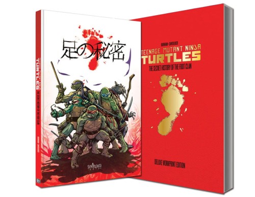 TMNT SECRET HISTORY OF THE FOOT CLAN DELUXE WORKPRINT ED (9781631401381)