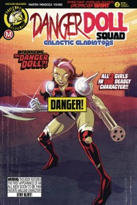 DANGER DOLL SQUAD GALACTIC GLADIATORS #2 CVR B WINSTON RISQUE